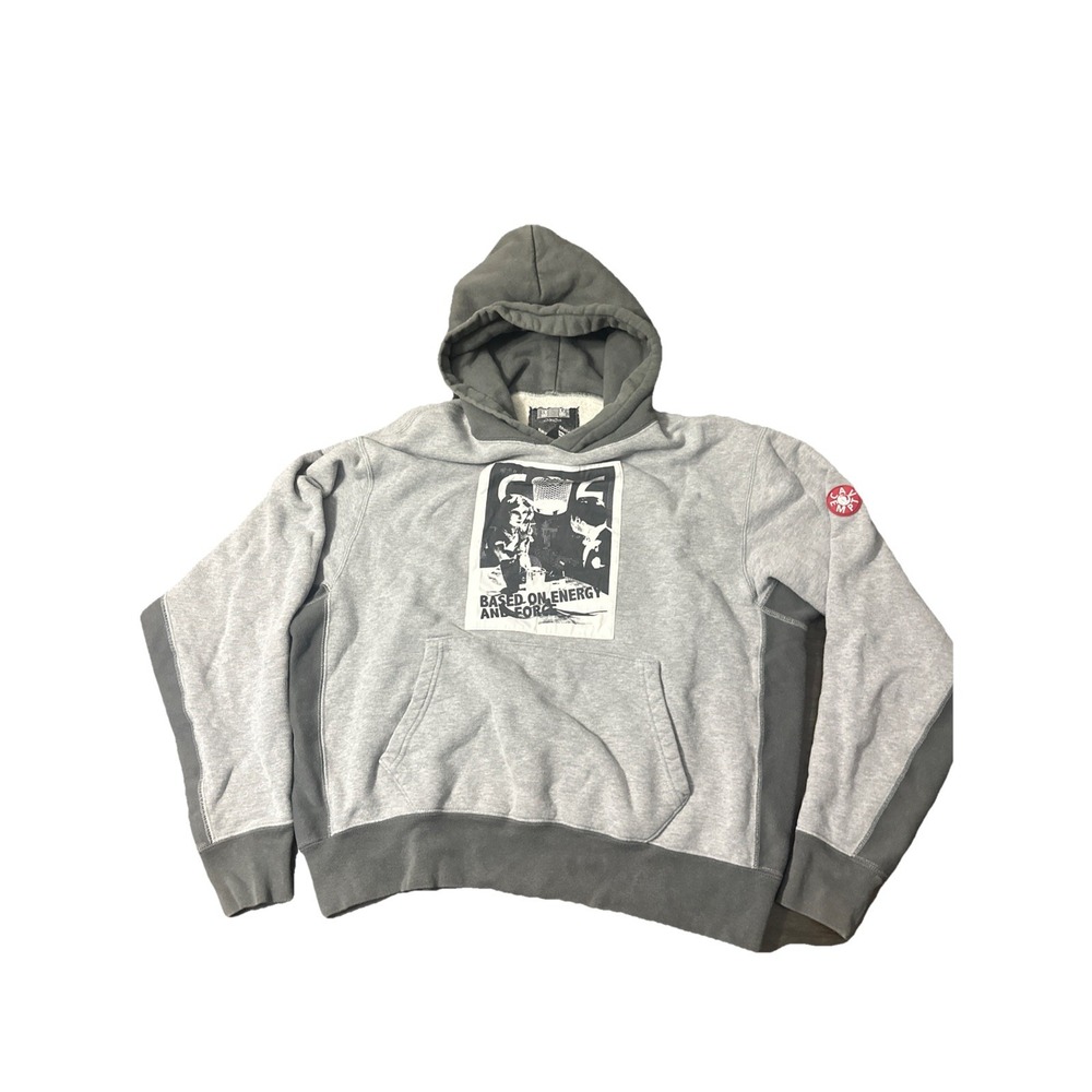 Cav Empt Based On Energy And Force Gray Hoodie Made In Japan Size Small